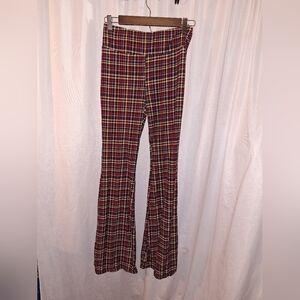 No Boundaries Multicolor Plaid Pants